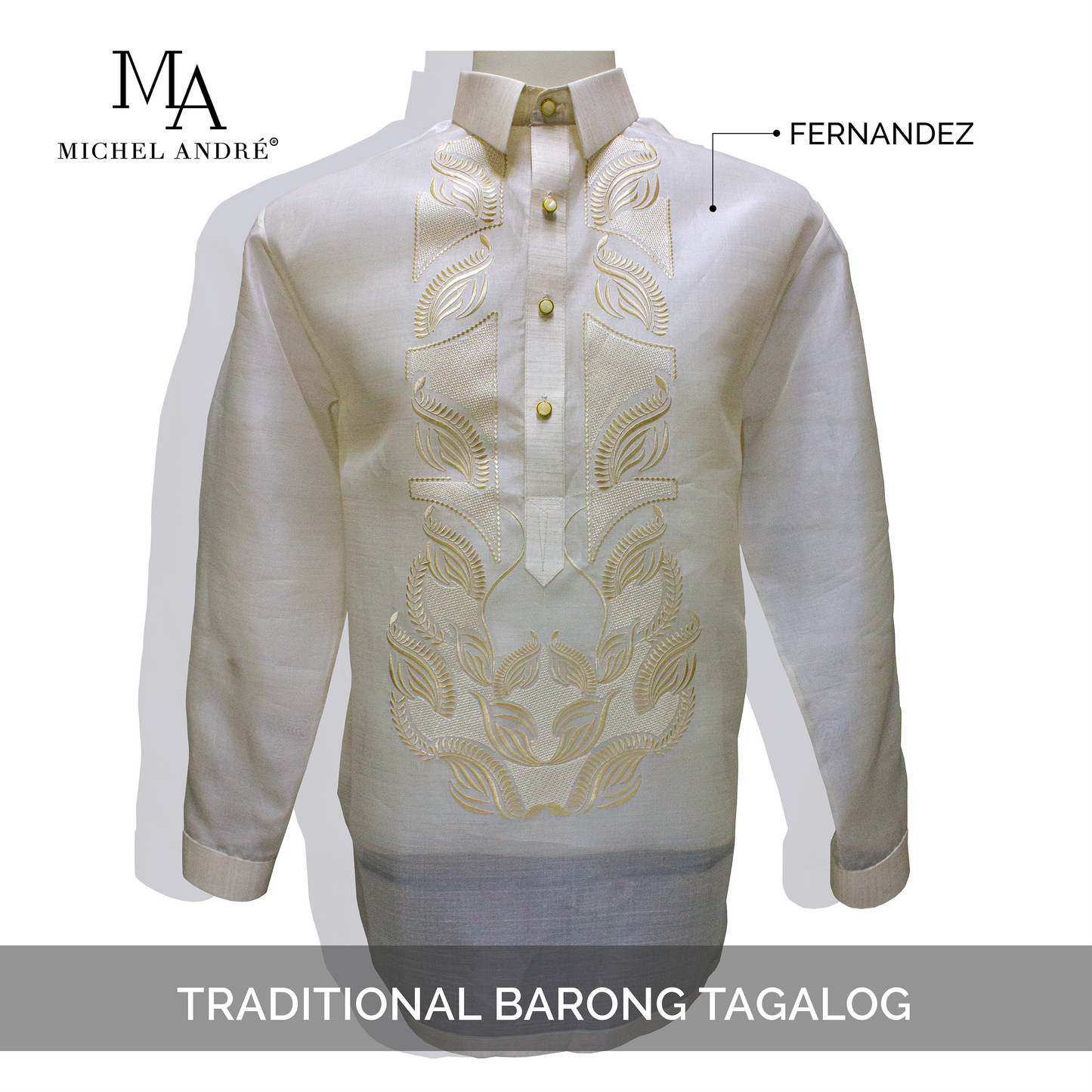 MA TRADITIONAL BARONG TAGALOG (FENANDEZ)