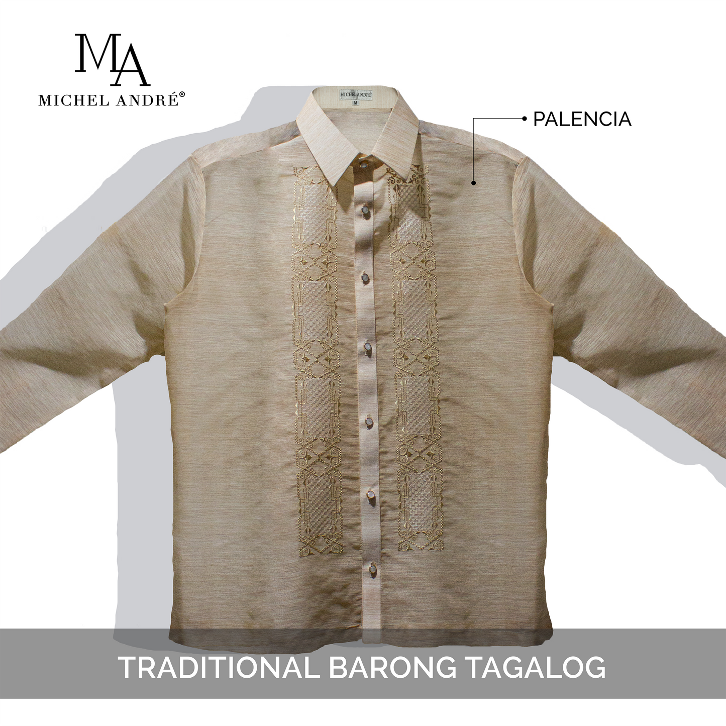 MA TRADITIONAL BARONG TAGALOG (PALENCIA)