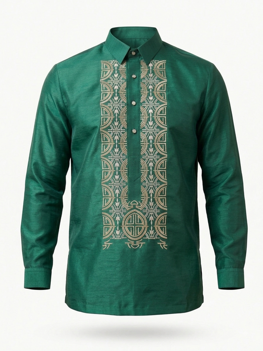 Moss Green Corporate Barong
