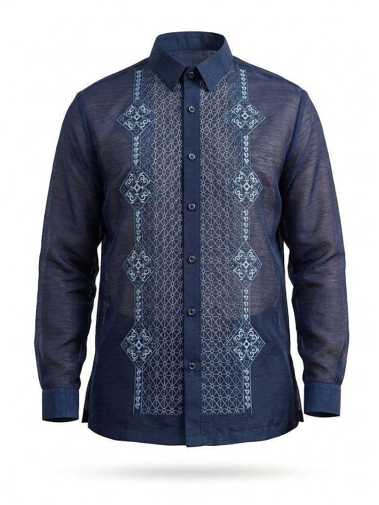 Midnight Blue Formal Barong
