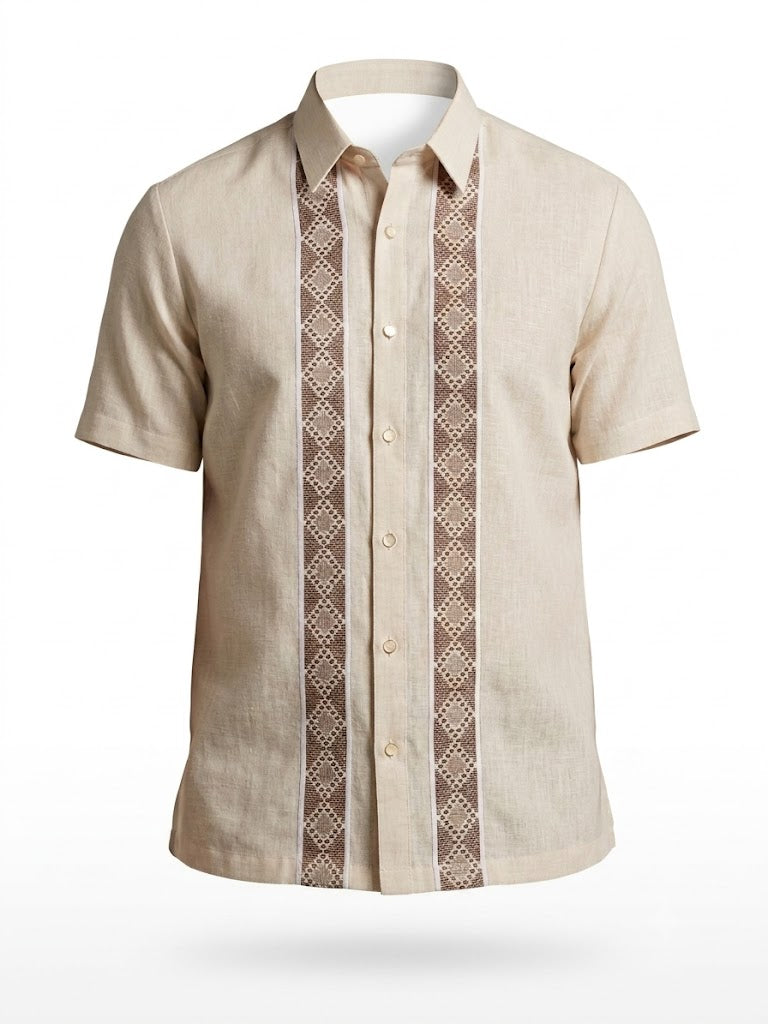 Beige Corporate Barong