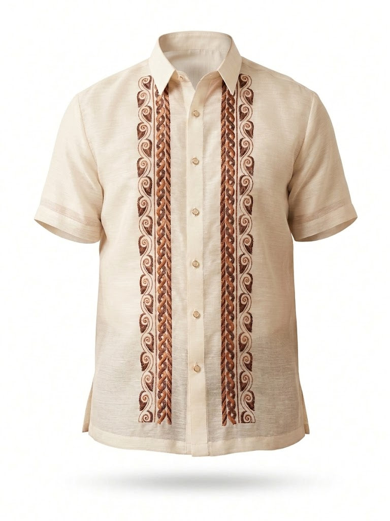 Beige Formal Barong